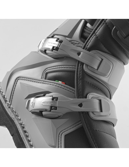Bottes cross Gaerne GX1 - Anthracite Gris Rouge