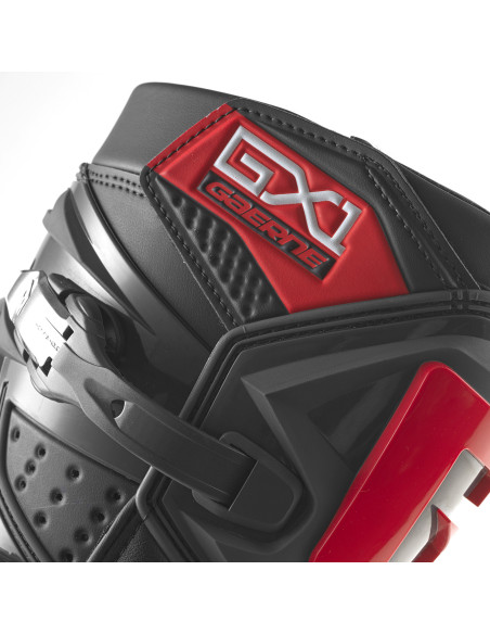 Bottes cross Gaerne GX1 - Anthracite Gris Rouge