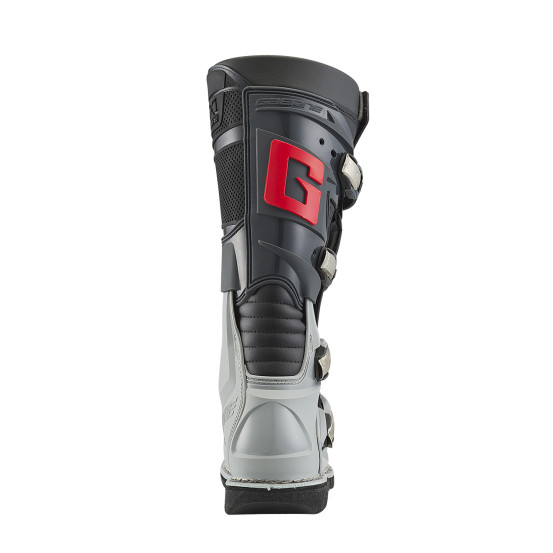 Bottes cross Gaerne GX1 - Anthracite Gris Rouge