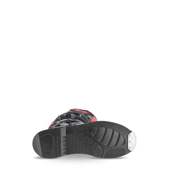 Bottes cross Gaerne GX1 - Anthracite Gris Rouge