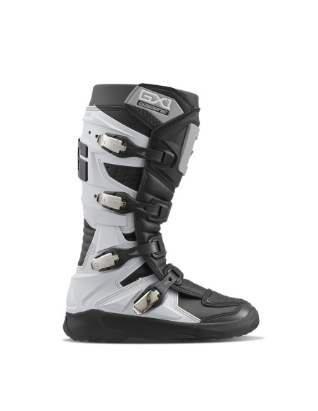Bottes cross Gaerne GX1 EVO - Noir Blanc Gris