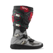 Bottes cross Gaerne GX1 EVO - Anthracite Gris Rouge