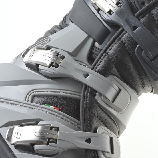 Bottes cross Gaerne GX1 EVO - Anthracite Gris Rouge