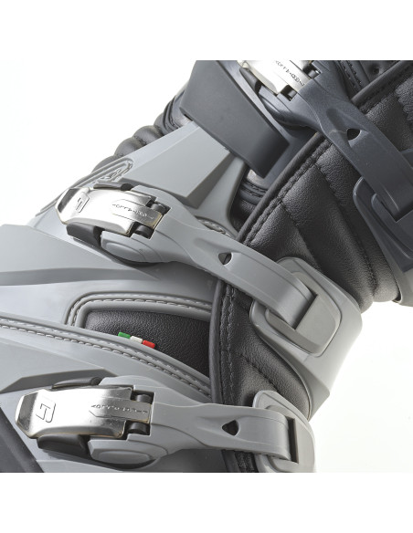 Bottes cross Gaerne GX1 EVO - Anthracite Gris Rouge