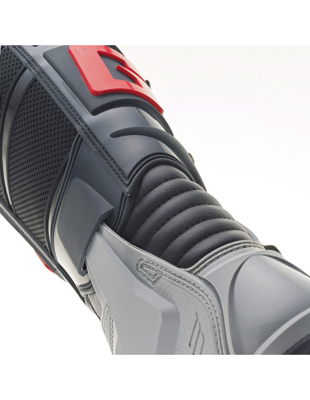 Bottes cross Gaerne GX1 EVO - Anthracite Gris Rouge