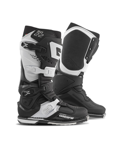 Bottes cross Gaerne SG22 - Noir Blanc