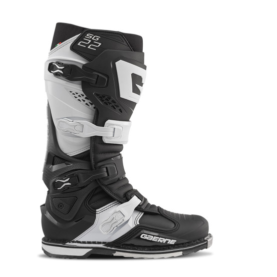 Bottes cross Gaerne SG22 - Noir Blanc