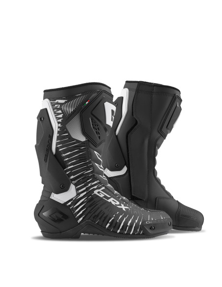 Bottes moto Gaerne G RX - Noir Blanc