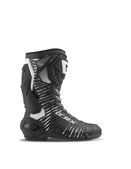 Bottes moto Gaerne G RX - Noir Blanc