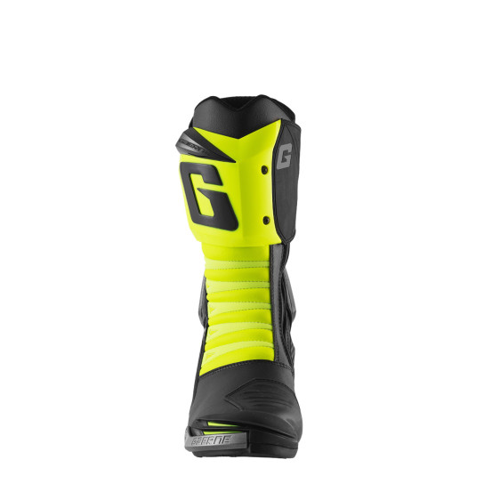 Bottes moto Gaerne GP1 LS - Noir Jaune Fluo