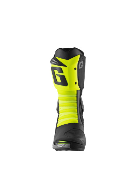 Bottes moto Gaerne GP1 LS - Noir Jaune Fluo