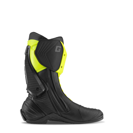 Bottes moto Gaerne GP1 LS - Noir Jaune Fluo