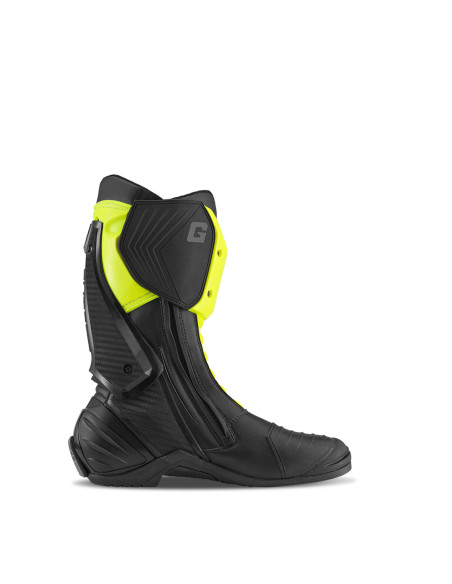 Bottes moto Gaerne GP1 LS - Noir Jaune Fluo