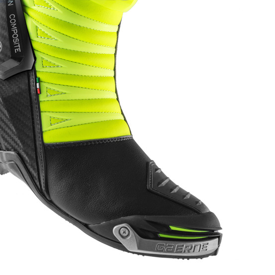 Bottes moto Gaerne GP1 LS - Noir Jaune Fluo