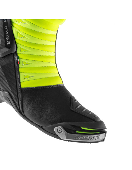 Bottes moto Gaerne GP1 LS - Noir Jaune Fluo