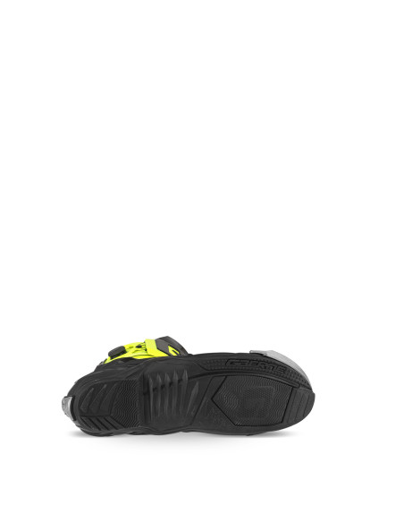 Bottes moto Gaerne GP1 LS - Noir Jaune Fluo