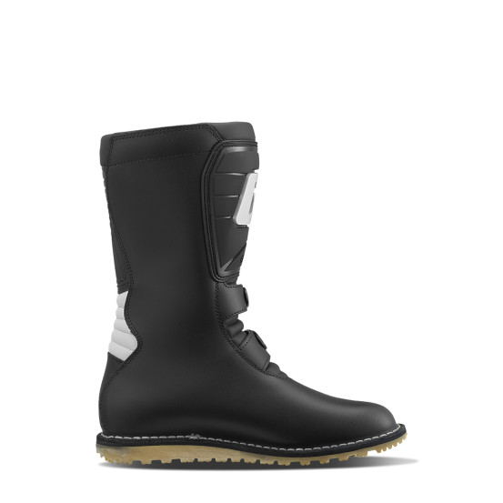 Bottes moto trial Gaerne Balance Pro Tech - Blanc Noir Jaune Fluo
