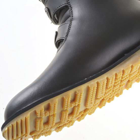 Bottes moto trial Gaerne Balance Pro Tech - Blanc Noir Jaune Fluo