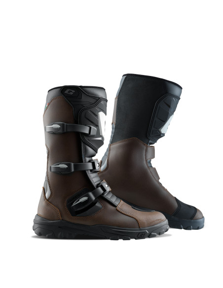 Bottes moto trail Gaerne G Adventure Aquatech - Marron