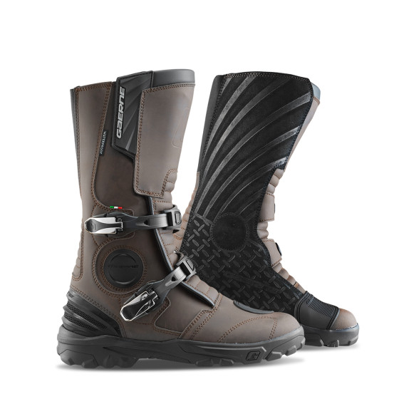 Bottes moto trail Gaerne G Midland Aquatech - Marron