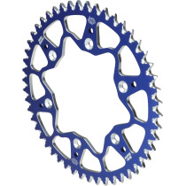 Couronne MOTO MASTER alu anti-boue - Pas 520 - Bleu - YZF WRF 2