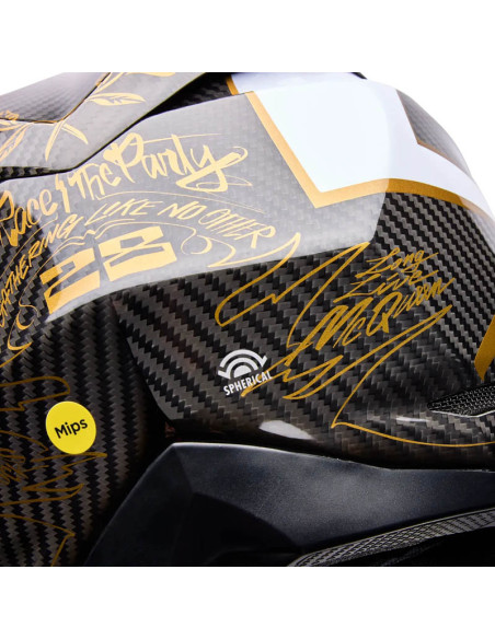 Casque cross BELL Moto-10 Spherical Replica Fasthouse DITD 2025 - Noir