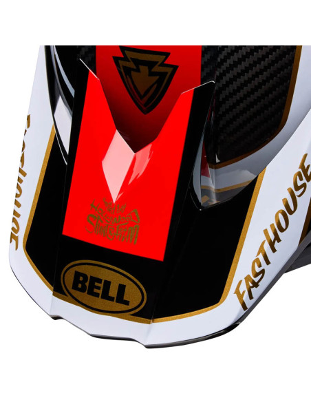 Casque cross BELL Moto-10 Spherical Replica Fasthouse DITD 2025 - Noir