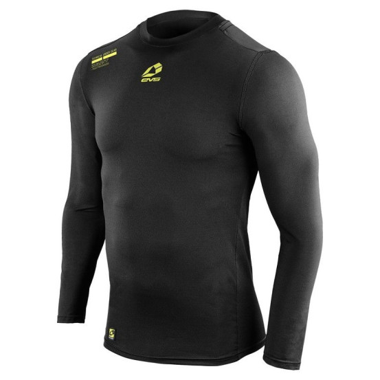 Maillot EVS Manches longues Enfant Noir Jaune