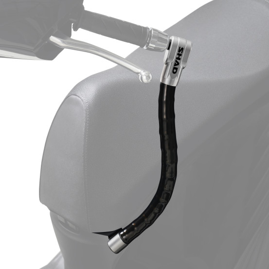 Kit fixation d'antivol de guidon SHAD Kymco Downtown GT / Super Dink GT 125 / 350 (taille 5)