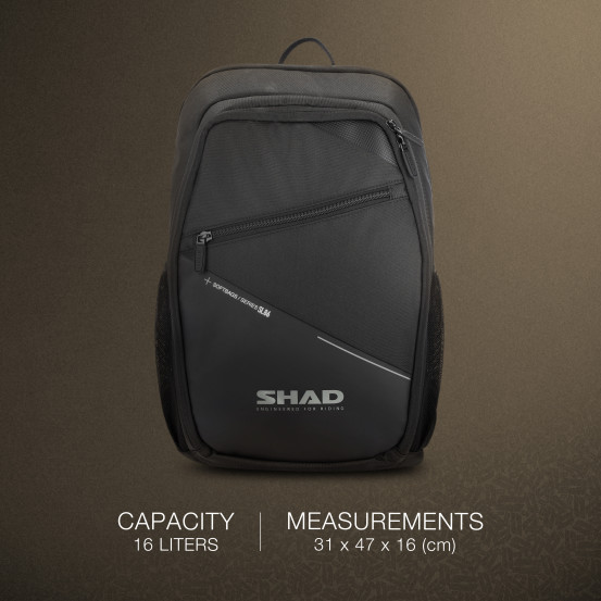 Sac à dos SHAD SL86 Noir 16L V2