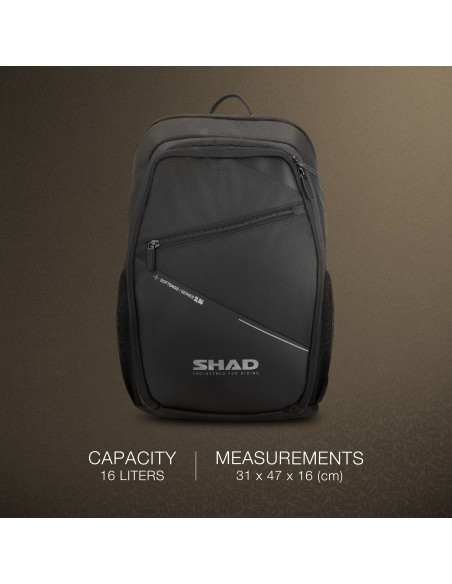 Sac à dos SHAD SL86 Noir 16L V2