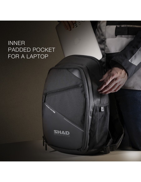 Sac à dos SHAD SL86 Noir 16L V2
