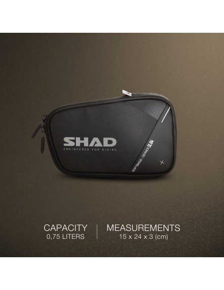 Sacoche de jambe porte-documents moto SHAD SL04 0,75L V2