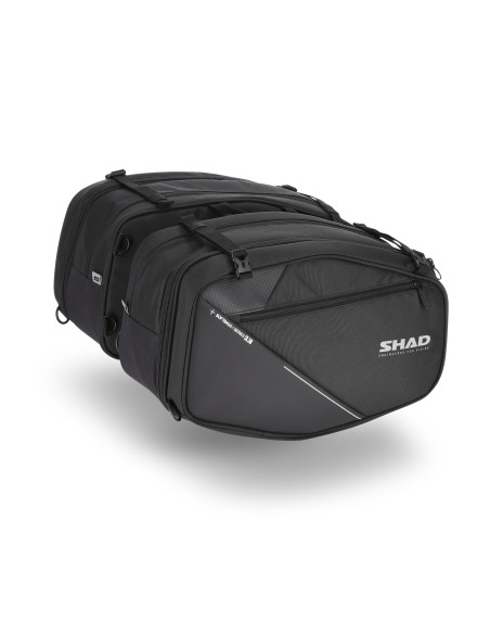 Sacoches cavalières extensibles SHAD SL58 36 à 46L V2