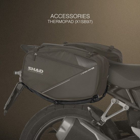 Sacoches cavalières extensibles SHAD SL58 36 à 46L V2