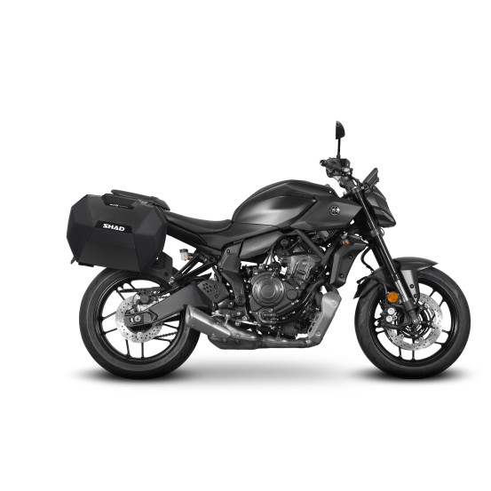 Supports valises latérales SHAD 3P System Yamaha MT07 2025-2026