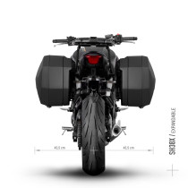 Supports valises latérales SHAD 3P System Yamaha MT07 2025-2026 2