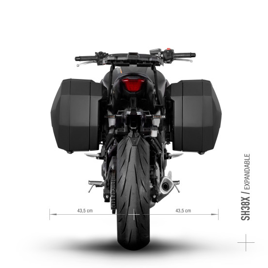 Supports valises latérales SHAD 3P System Yamaha MT07 2025-2026