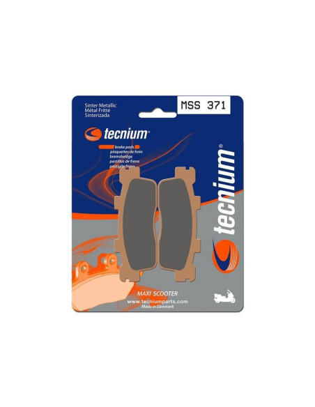 Plaquettes de frein arrière TECNIUM MSS 371