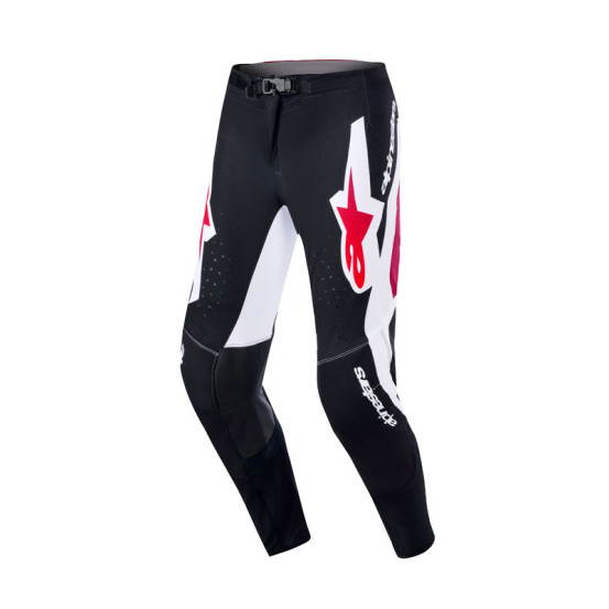 Pantalon cross Alpinestars 2026 Supertech Pro Vista - Noir Rouge Blanc