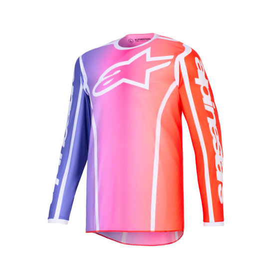 Maillot cross Alpinestars 2026 Fluid Apex - Multicouleur