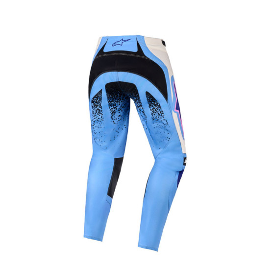 Pantalon cross femme Alpinestars 2026 Stella Techstar Nomur - Light Bleu Blanc Noir