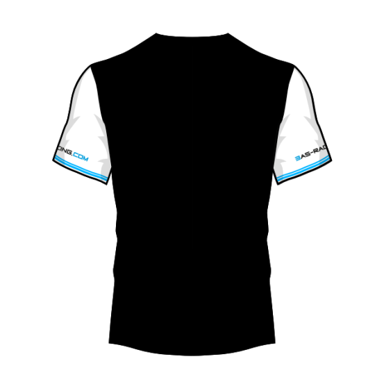 T-Shirt 3AS Racing 2021 - Noir Blanc