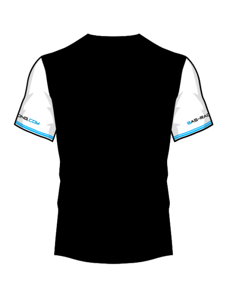T-Shirt 3AS Racing 2021 - Noir Blanc