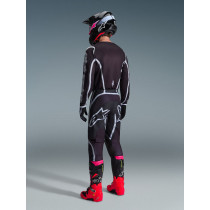 Tenue cross Alpinestars 2026 Fluid Apex - Noir Gris 2