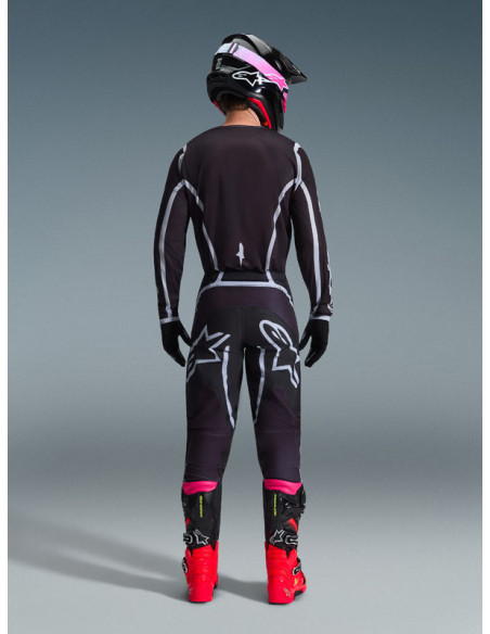 Tenue cross Alpinestars 2026 Fluid Apex - Noir Gris