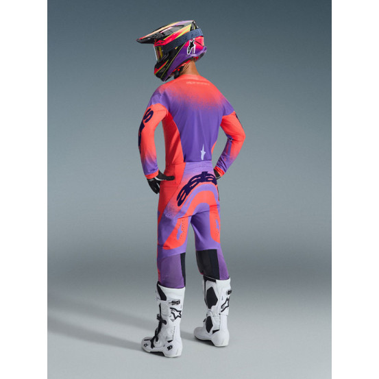 Tenue cross Alpinestars 2026 Supertech Scenz - Corail Mauve