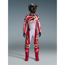 Tenue cross Alpinestars 2026 Techstar Nomur - Light Gris Rouge Noir