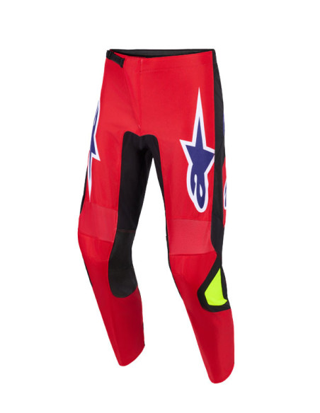 Pantalon cross Alpinestars 2026 Fluid Grid - Rouge Noir Mauve