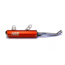 Silencieux alu orange HGS KTM 125 SX Husqvarna 125 TC 2023 - 2024